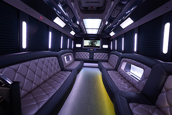 San Diego party bus rental